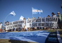 En defensa del río, la vida y la soberanía