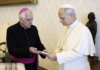 Monseñor Lozano, ex presidente de CEPAS, fue recibido por el Papa León